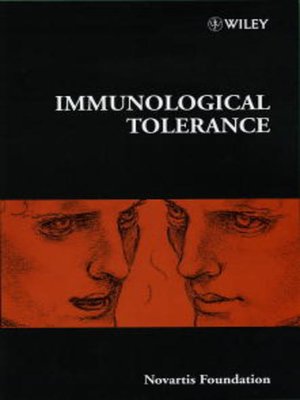 cover image of Immunological Tolerance